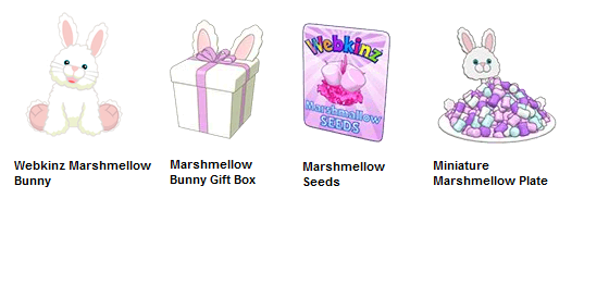 webkinz marshmallow bunny