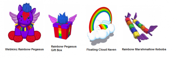 webkinz rainbow pegasus